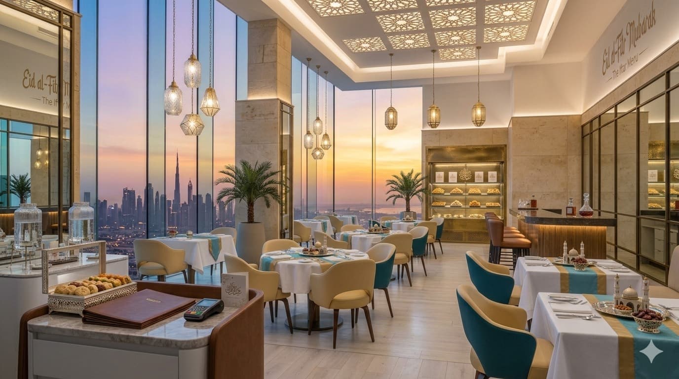 Kailash Greens dining and community space