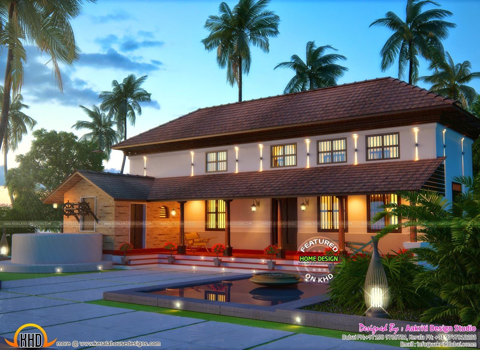 Kailash Greens landscaped community and pool